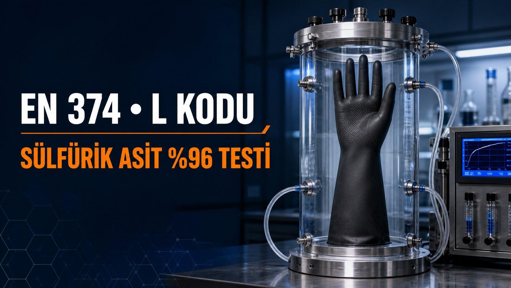 Starline EN 374 L Kimyasal Eldivenler: Sülfürik Asit %96 Koruma Rehberi