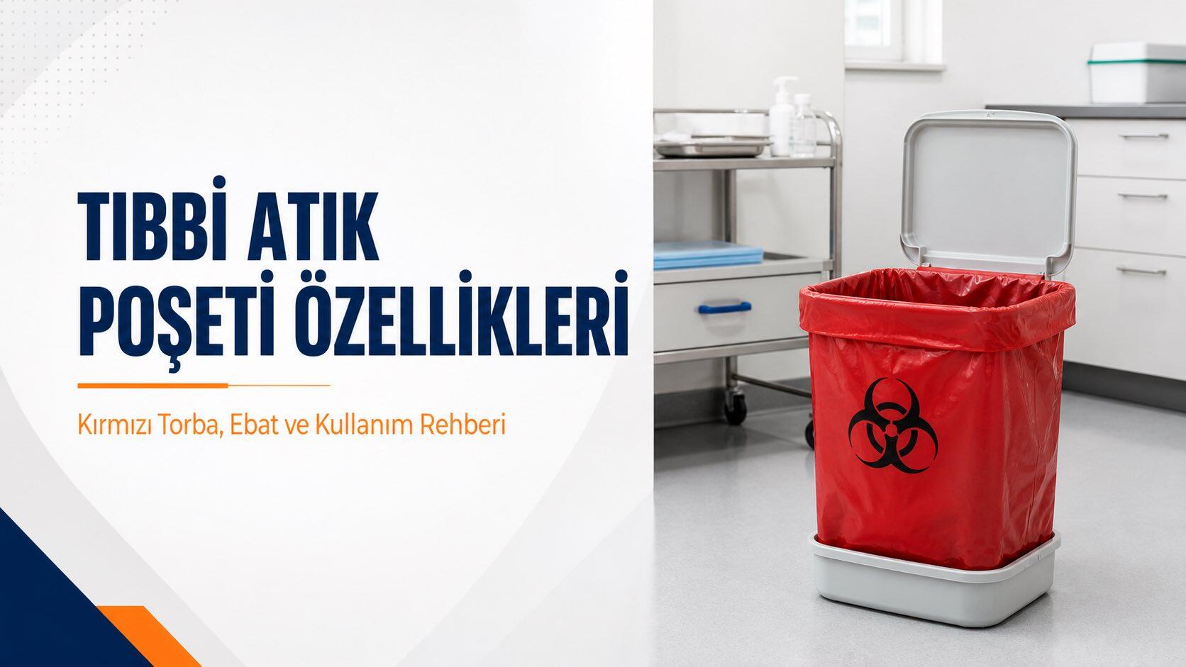 Tıbbi Atık Poşeti Özellikleri: Kırmızı Torba, Ebat ve Kullanım Rehberi