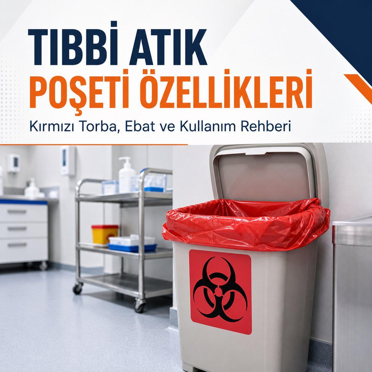 Tıbbi Atık Poşeti Özellikleri: Kırmızı Torba, Ebat ve Kullanım Rehberi