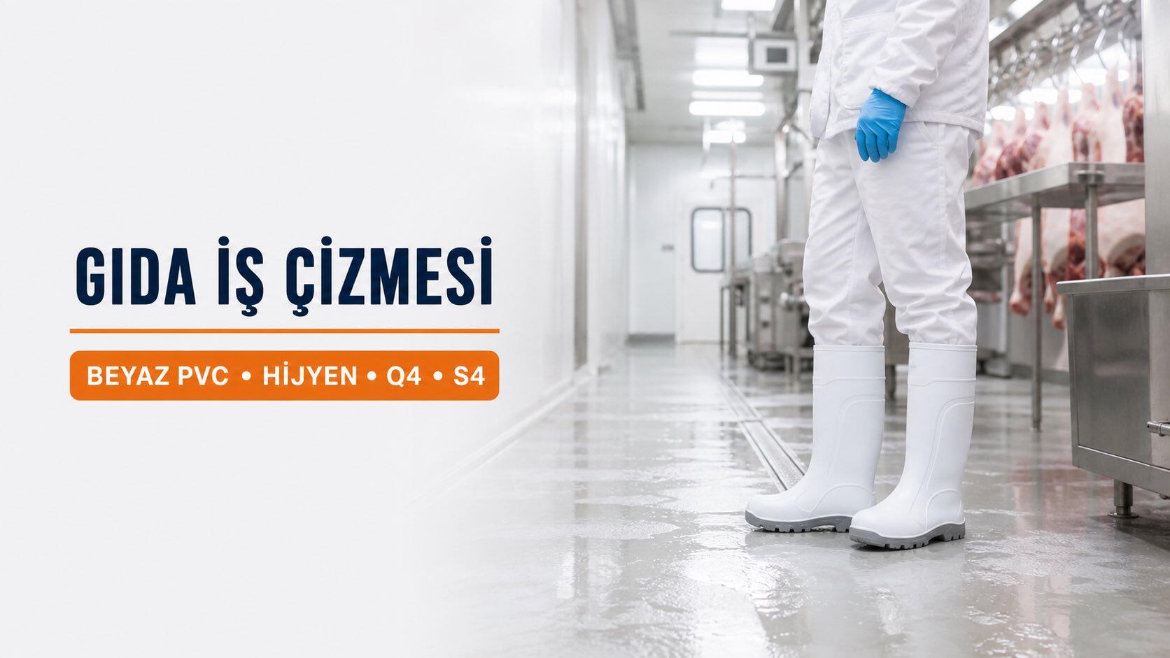 Gıda İş Çizmesi Nedir? Beyaz PVC Çizme Nerelerde Kullanılır?
