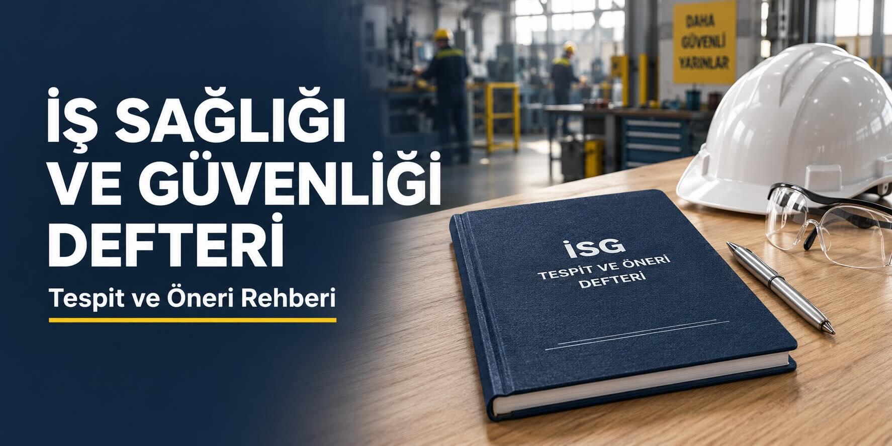 İSG Defteri Nedir? Tespit ve Öneri Defteri Seçim ve Kullanım Rehberi