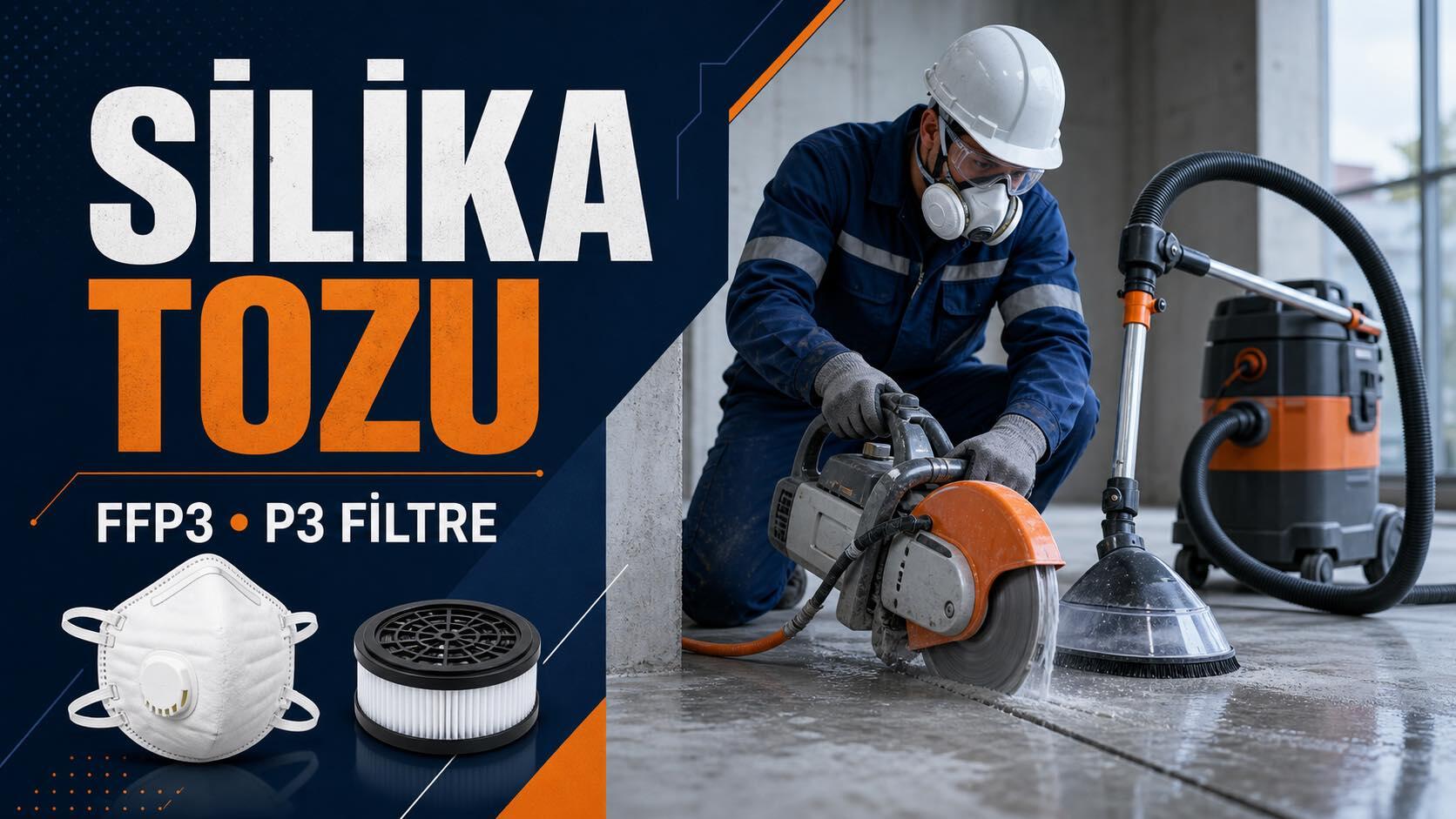 Silika Tozu İçin Hangi Maske Kullanılır? FFP3 Maske Seçim Rehberi