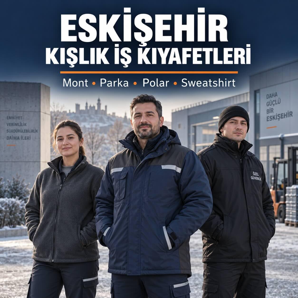 Eskişehir Kışlık İş Kıyafetleri: İş Montu, Parka, Polar ve Özel Güvenlik Kıyafetleri