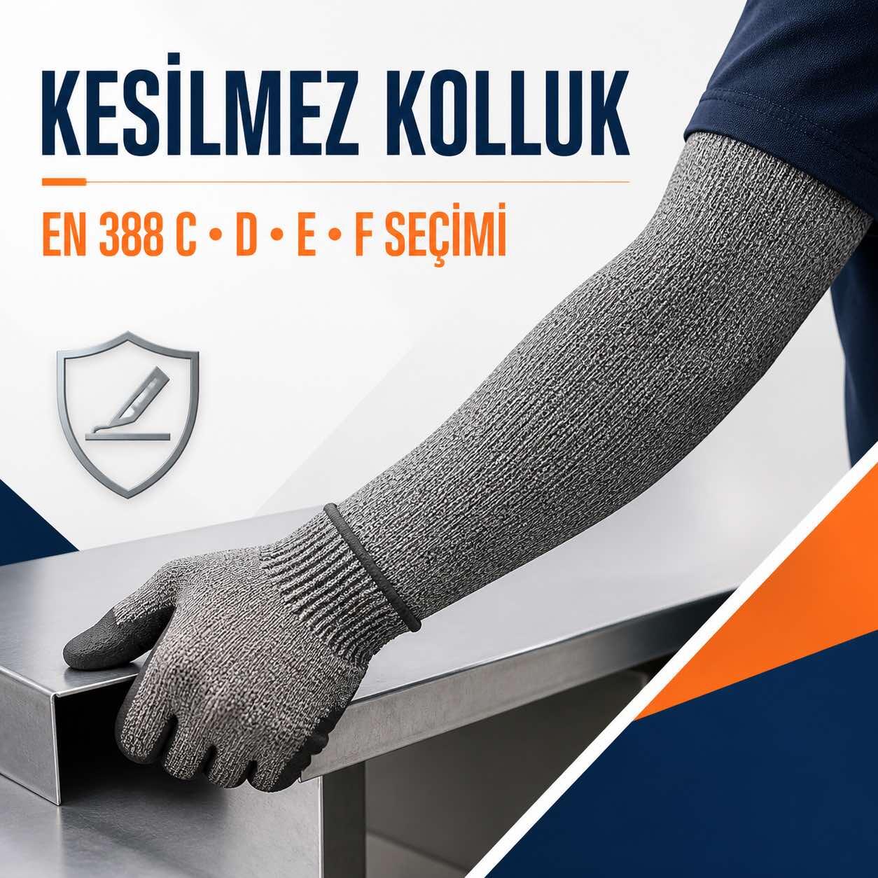 Kesilmez Kolluk Nedir? EN 388 Seviyesine Göre Doğru Kolluk Seçimi