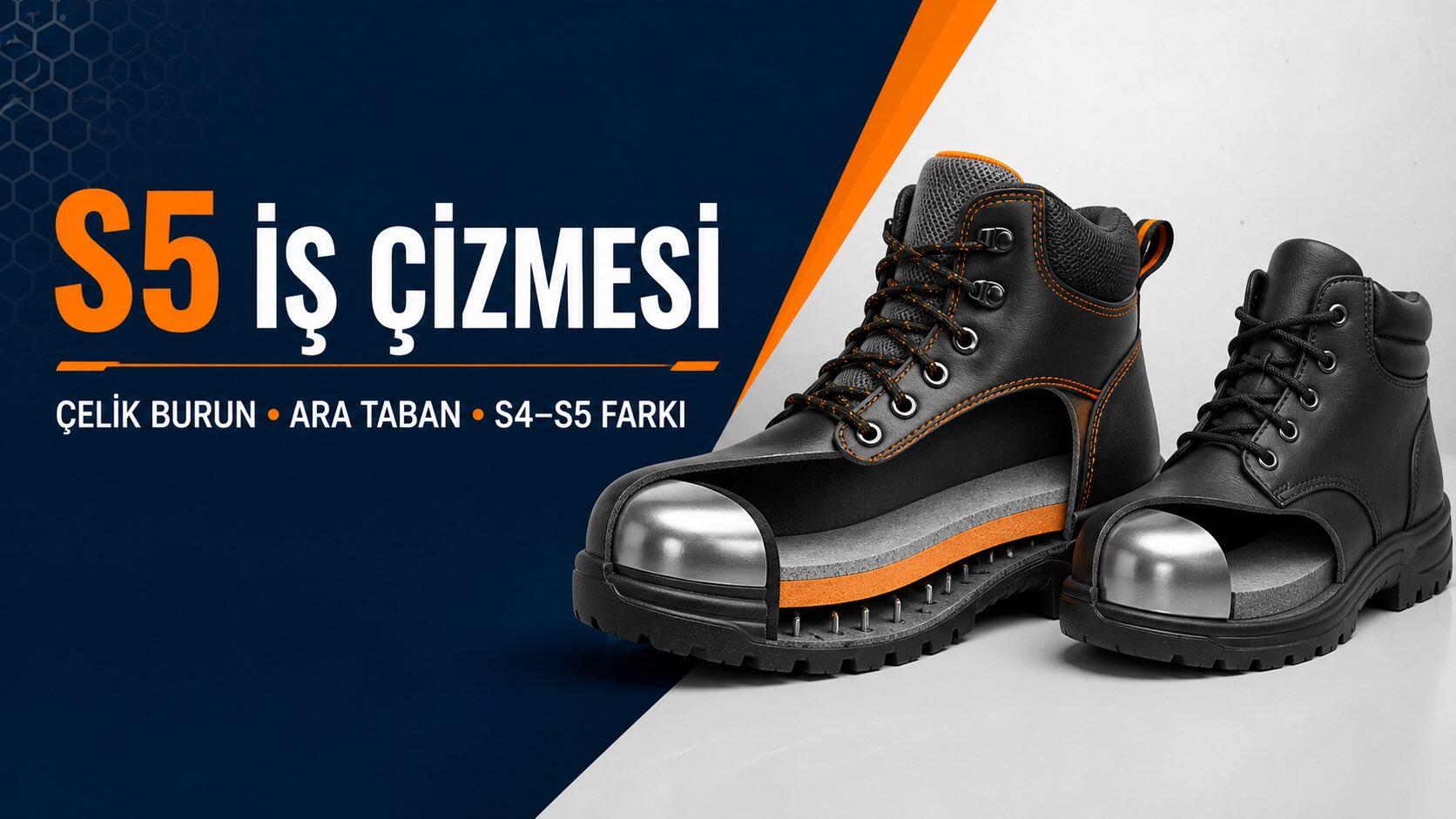 S5 İş Çizmesi Nedir? S4 ve S5 Çizme Arasındaki Farklar
