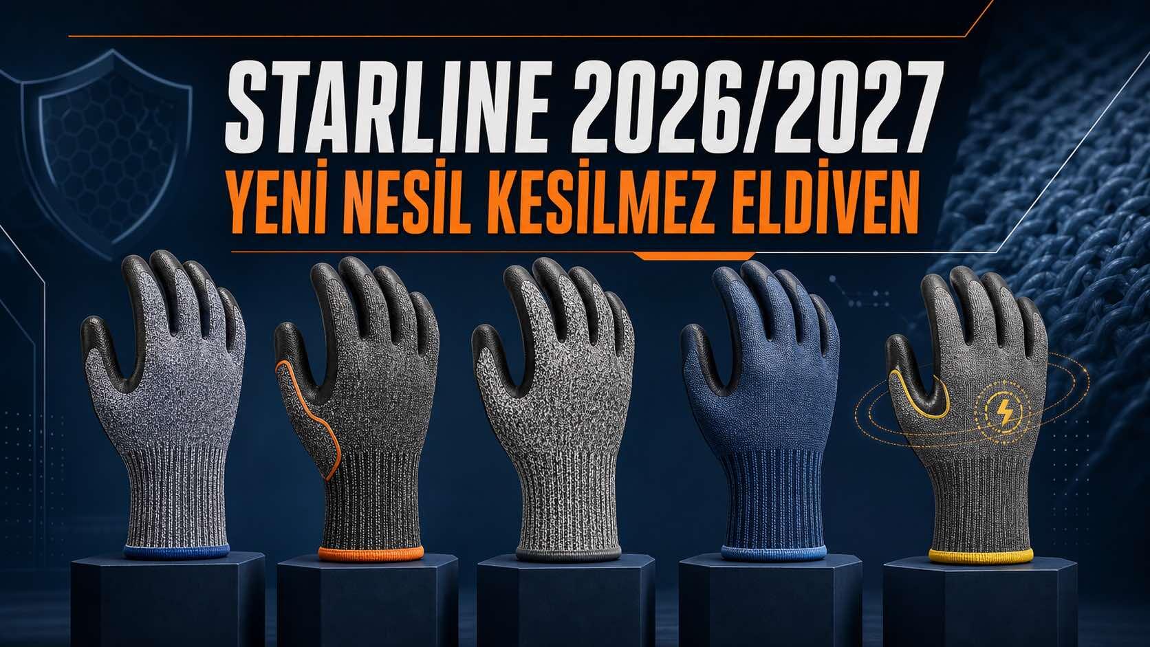 Starline 2026/2027 Yeni Nesil Kesilmez Eldiven Serisi: İş Güvenliğinde Yeni Dönem Başlıyor