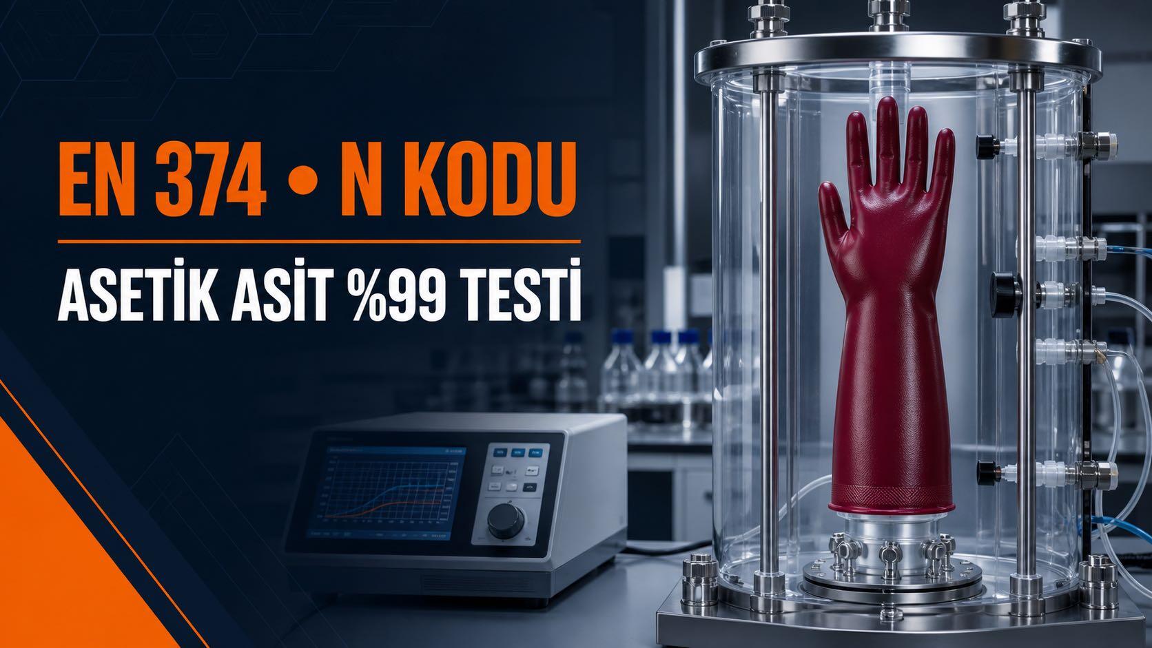 Starline EN 374 N Kimyasal Eldivenler: Asetik Asit %99 Koruma Rehberi