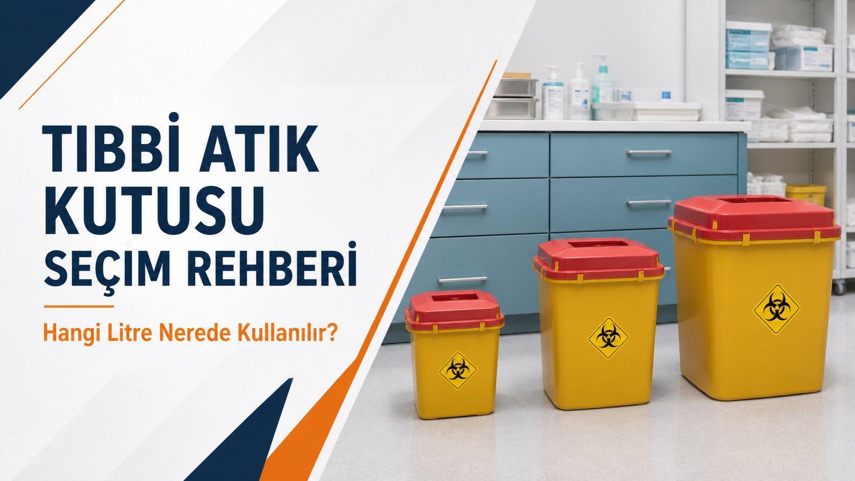 Tıbbi Atık Kutusu Seçim Rehberi: Hangi Litre Nerede Kullanılır?