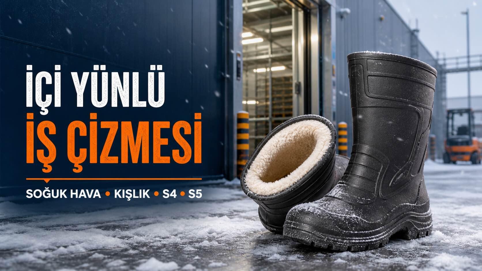İçi Yünlü İş Çizmesi Nedir? Soğuk Hava İş Çizmesi Nasıl Seçilir?