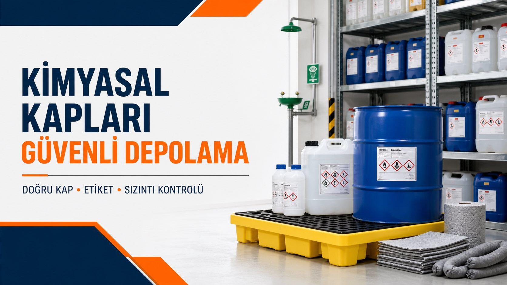 Kimyasal Kapları ve Güvenli Depolama Rehberi