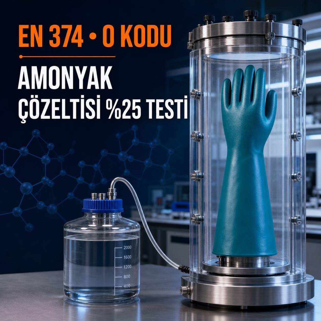 Starline EN 374 O Kimyasal Eldivenler: Amonyak Çözeltisi %25 Koruma Rehberi