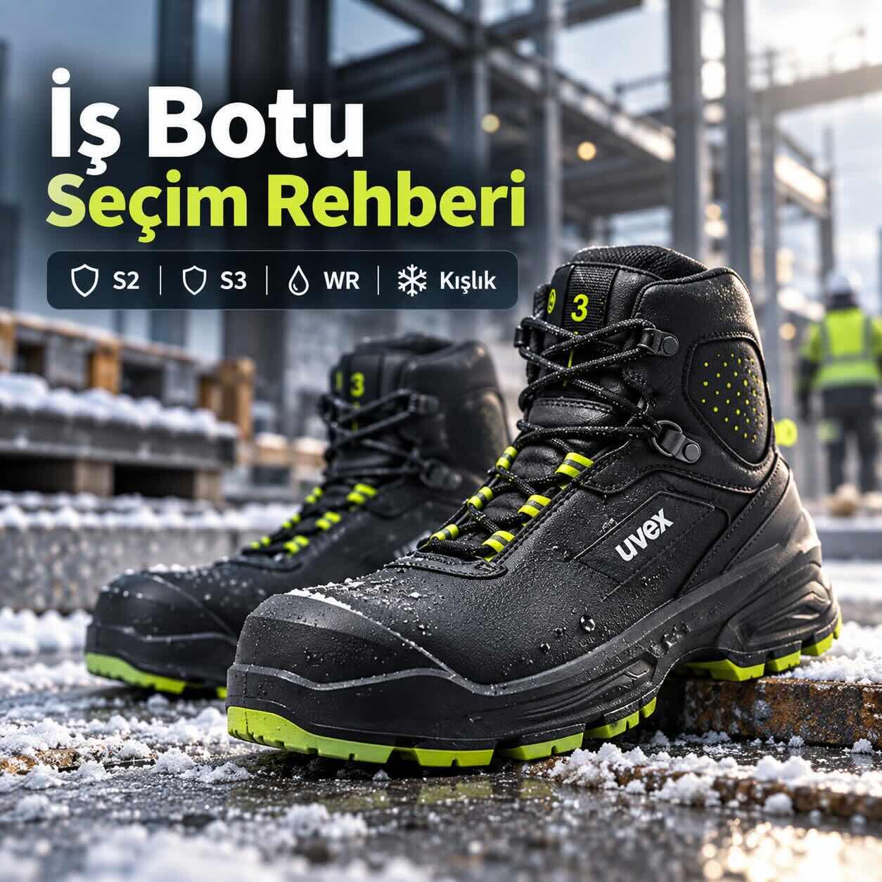 İş Botu Seçim Rehberi: S2, S3, WR, Çelik Burunlu ve Kışlık İş Botları