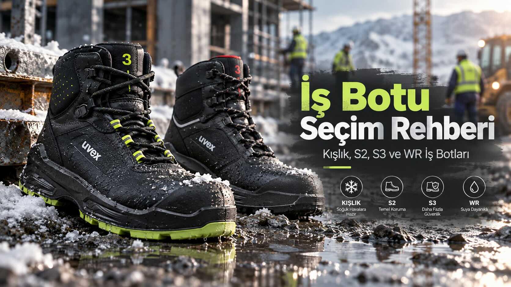 İş Botu Seçim Rehberi: S2, S3, WR, Çelik Burunlu ve Kışlık İş Botları