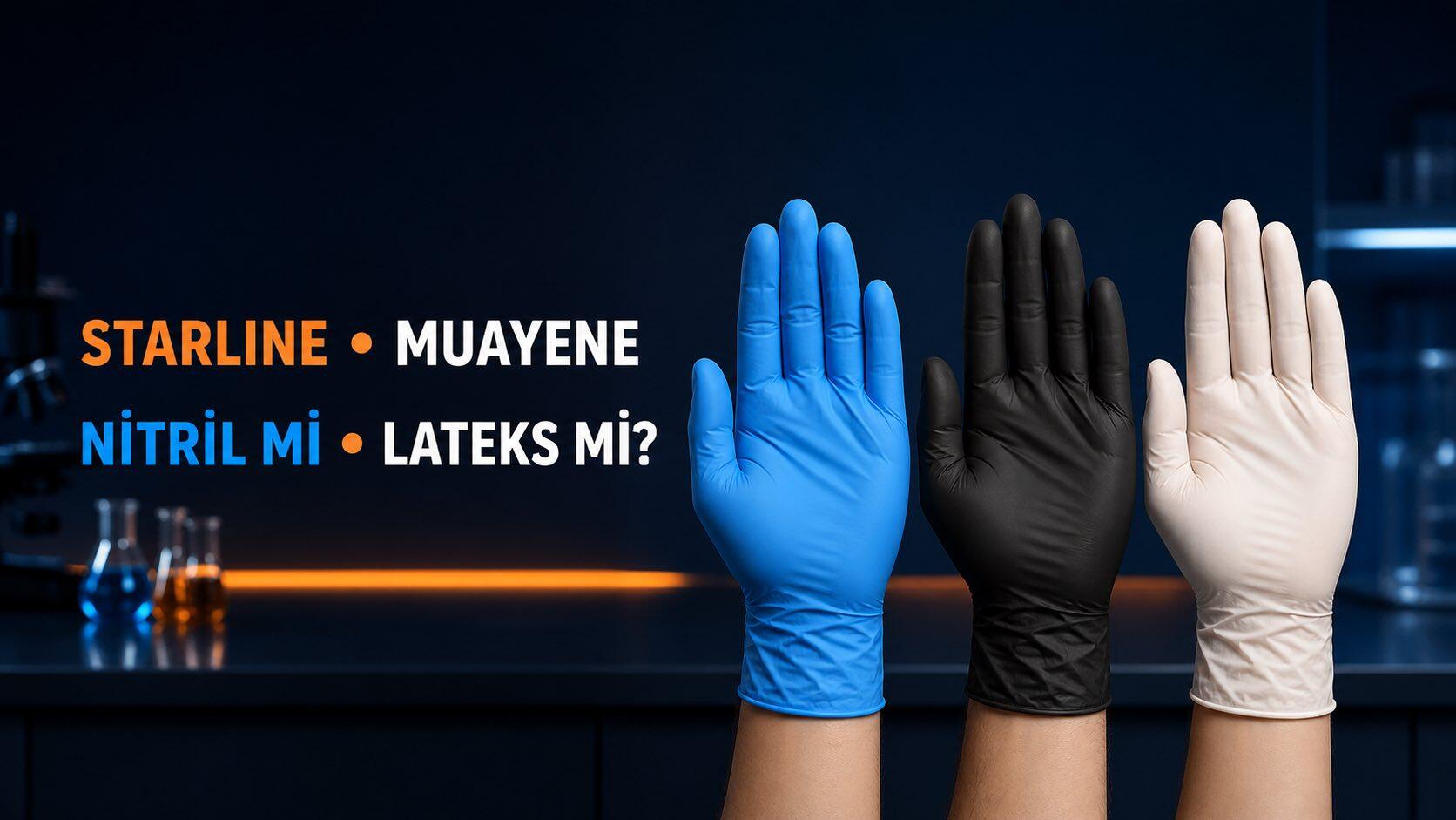 Starline Muayene Eldivenleri Rehberi: Nitril mi Lateks mi?