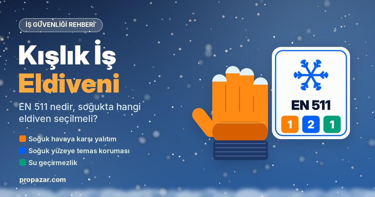 Kışlık İş Eldiveni Rehberi: EN 511 Nedir, Soğukta Hangi Eldiven Seçilmeli?