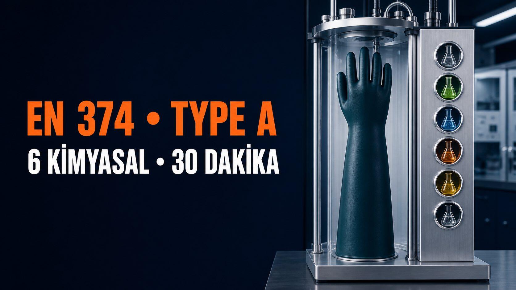 Starline EN 374 Type A Kimyasal Eldivenler: En Geniş Kimyasal Koruma Sınıfı Rehberi