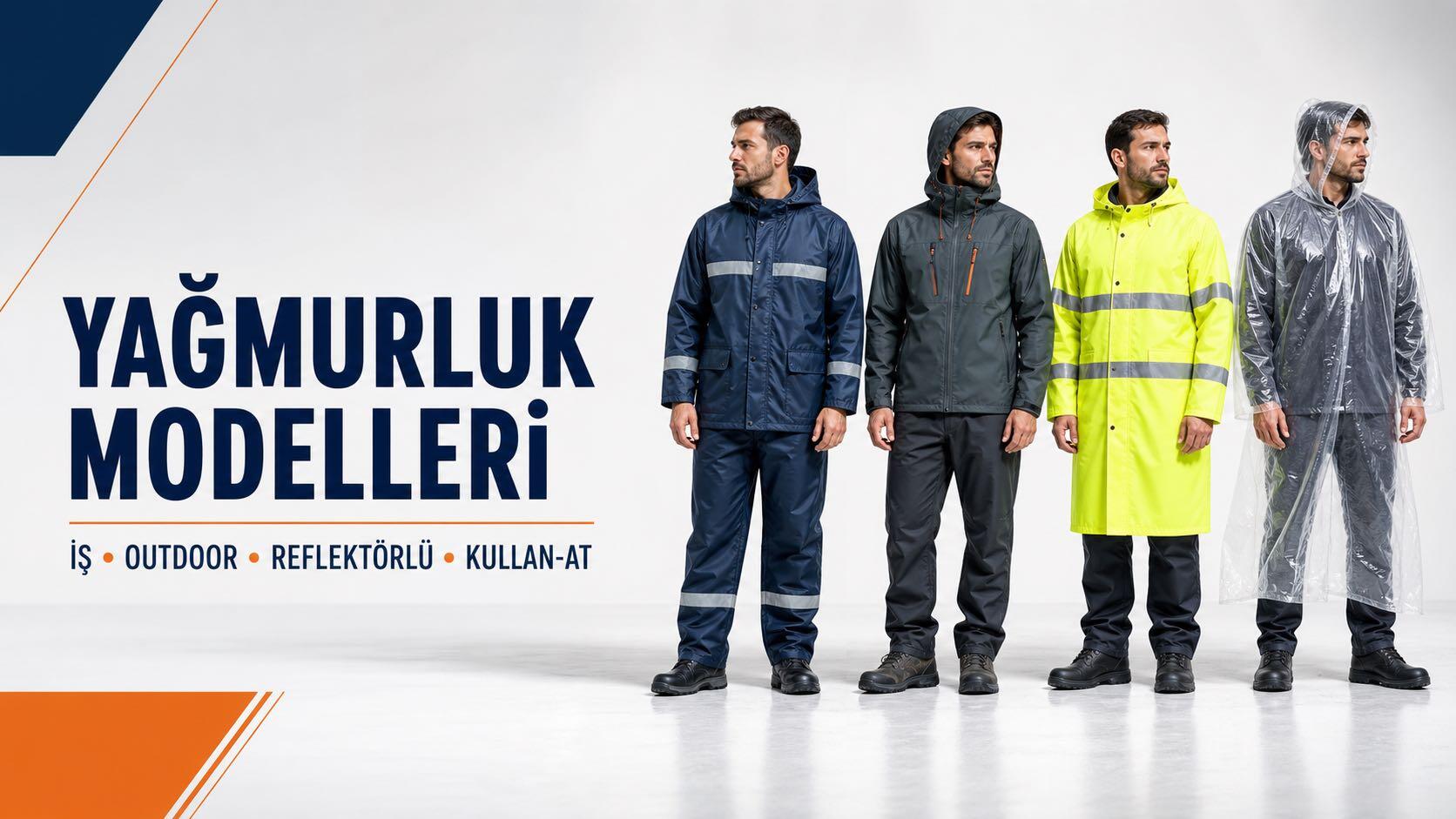 Yağmurluk Modelleri Rehberi: İş, Outdoor, Reflektörlü ve Tek Kullanımlık Yağmurluk Seçimi