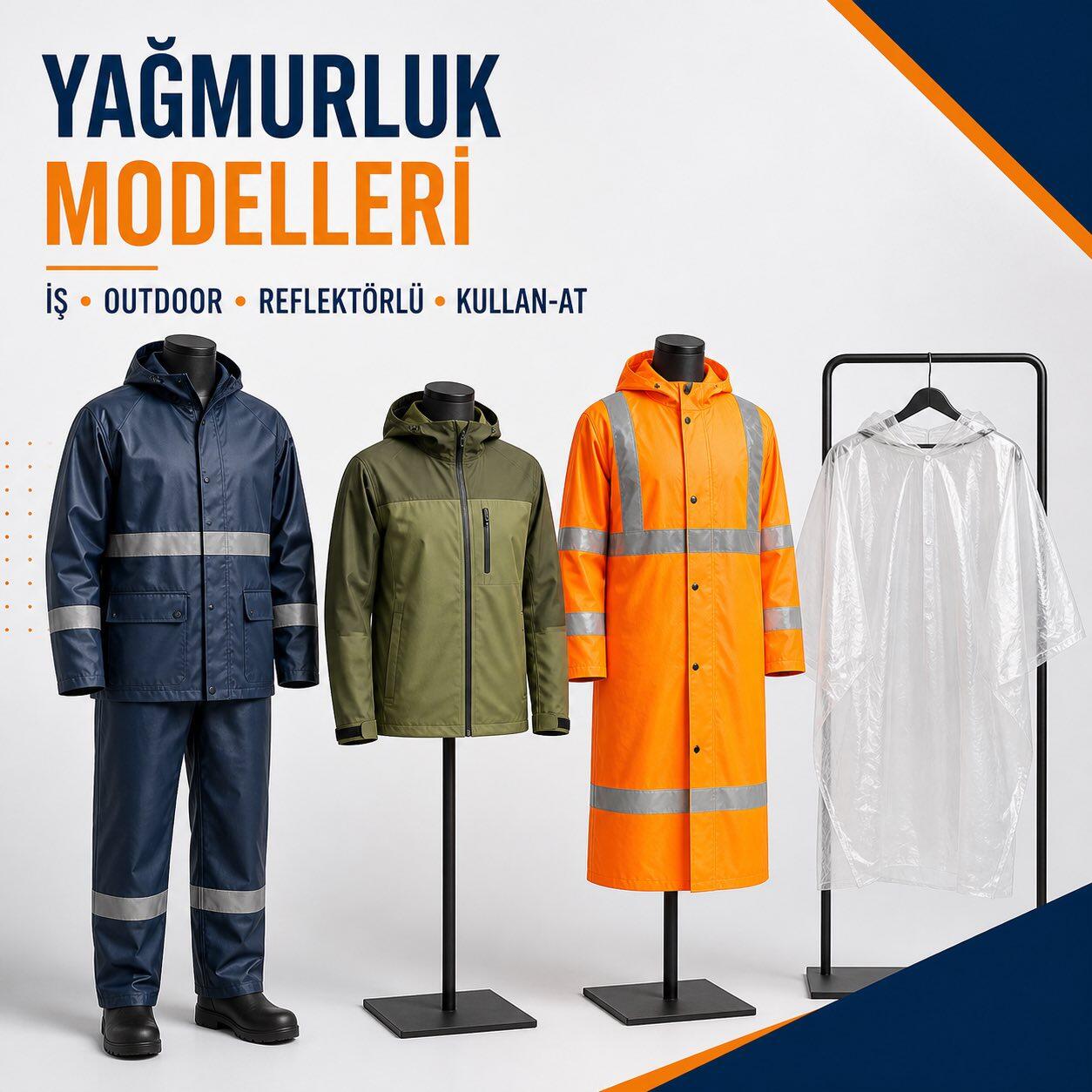 Yağmurluk Modelleri Rehberi: İş, Outdoor, Reflektörlü ve Tek Kullanımlık Yağmurluk Seçimi