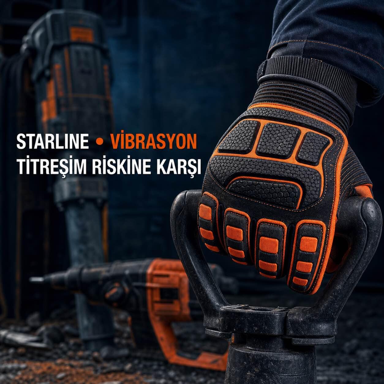 Starline Vibrasyon Eldiveni Rehberi: Titreşim Kaynaklı El-Kol Risklerine Karşı Doğru Koruma