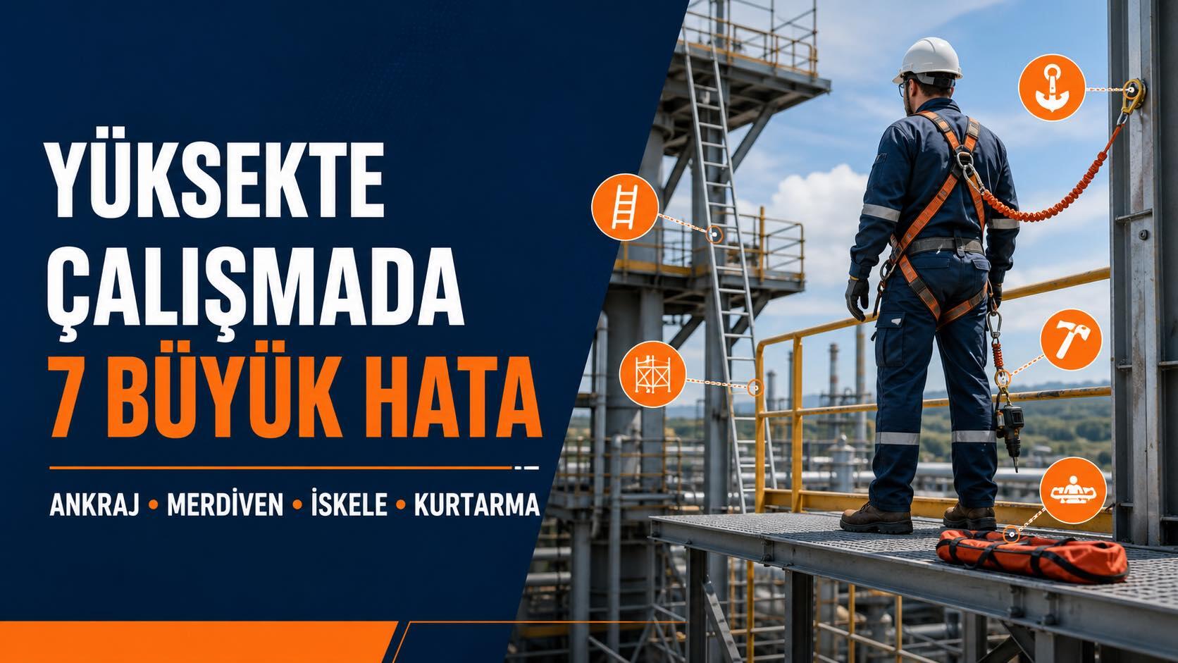 Yüksekte Çalışmada Yapılan 7 Büyük Hata