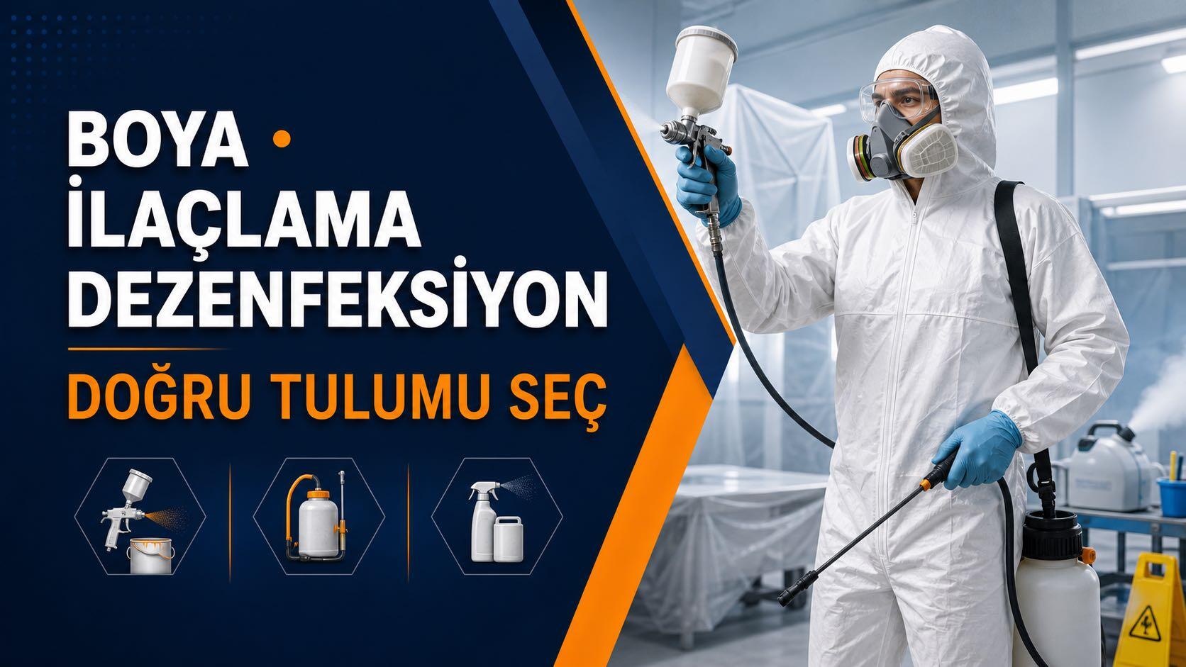 Boya, İlaçlama ve Dezenfeksiyon İşlerinde Hangi Tulum Kullanılır?