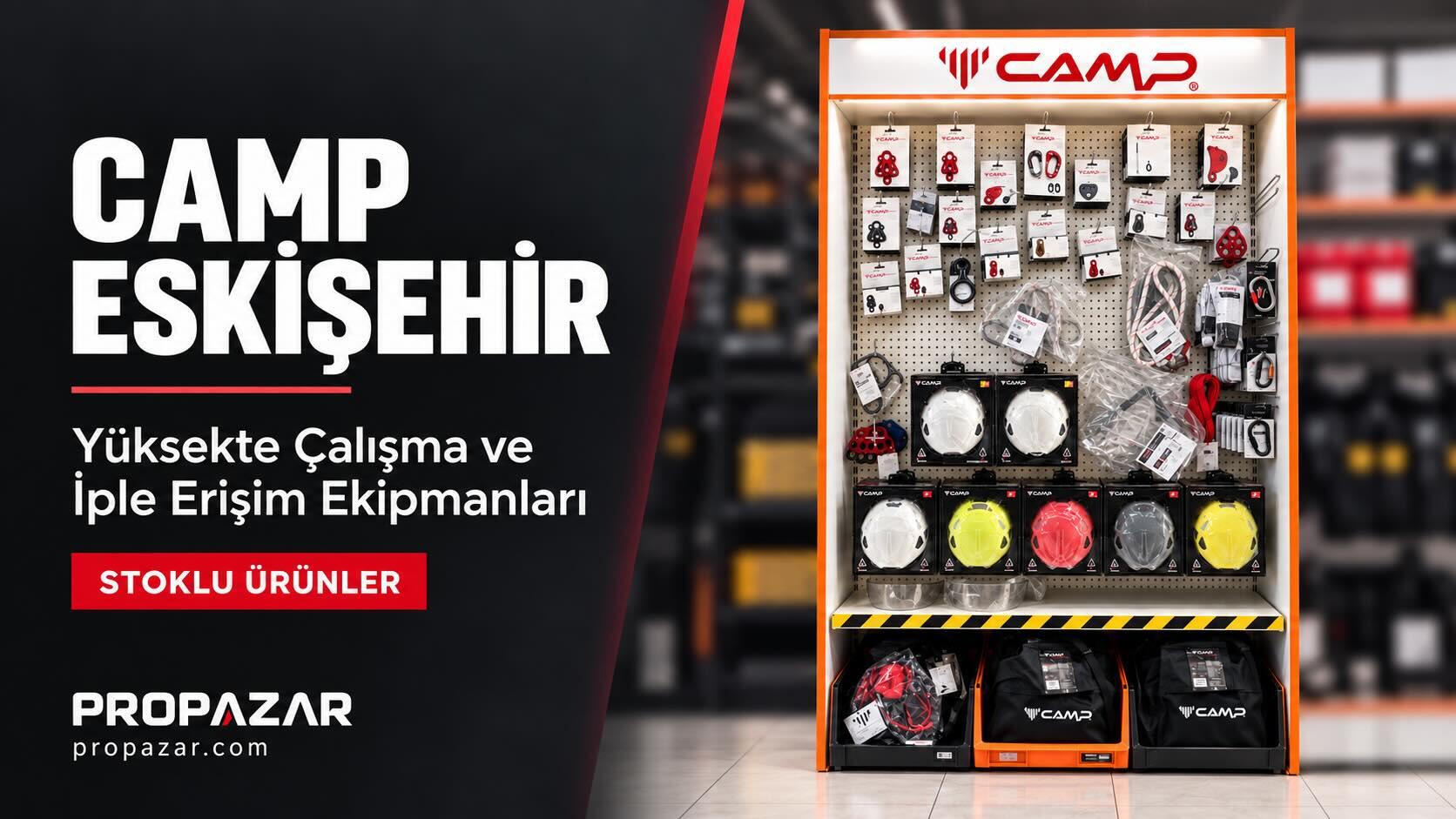 Eskişehir’de CAMP: Yüksekte Çalışma ve İple Erişim Ekipmanları