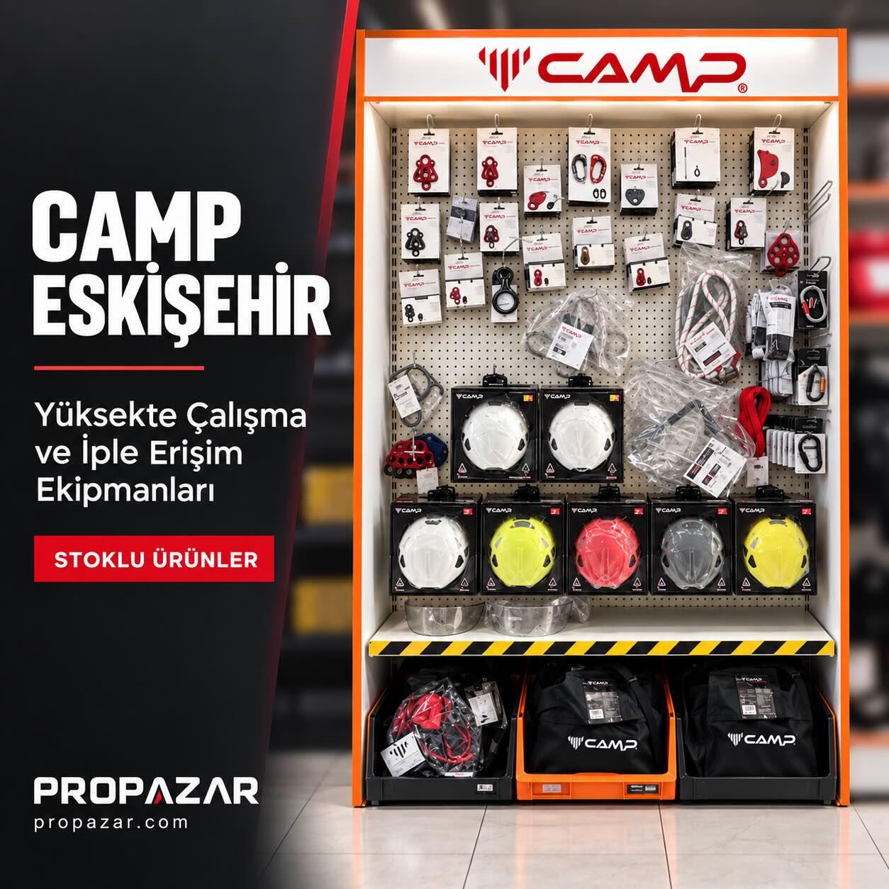 Eskişehir’de CAMP: Yüksekte Çalışma ve İple Erişim Ekipmanları