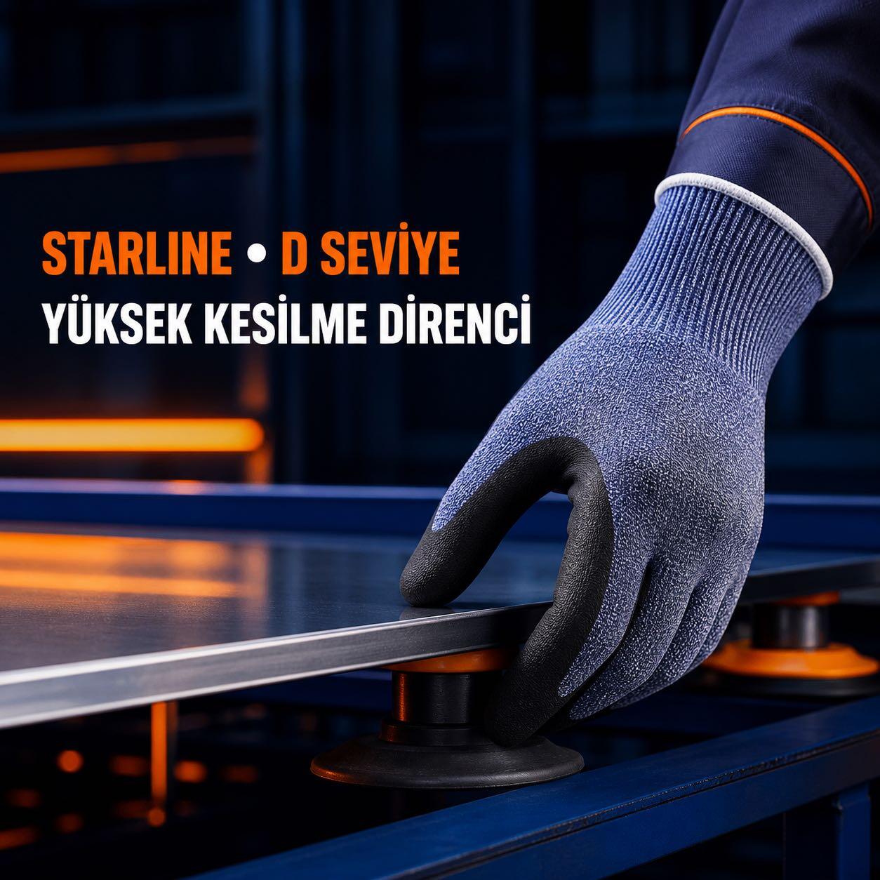 Starline D Kesilmez Eldivenler: Yüksek Kesilme Dayanımı ve Profesyonel El Koruması Rehberi