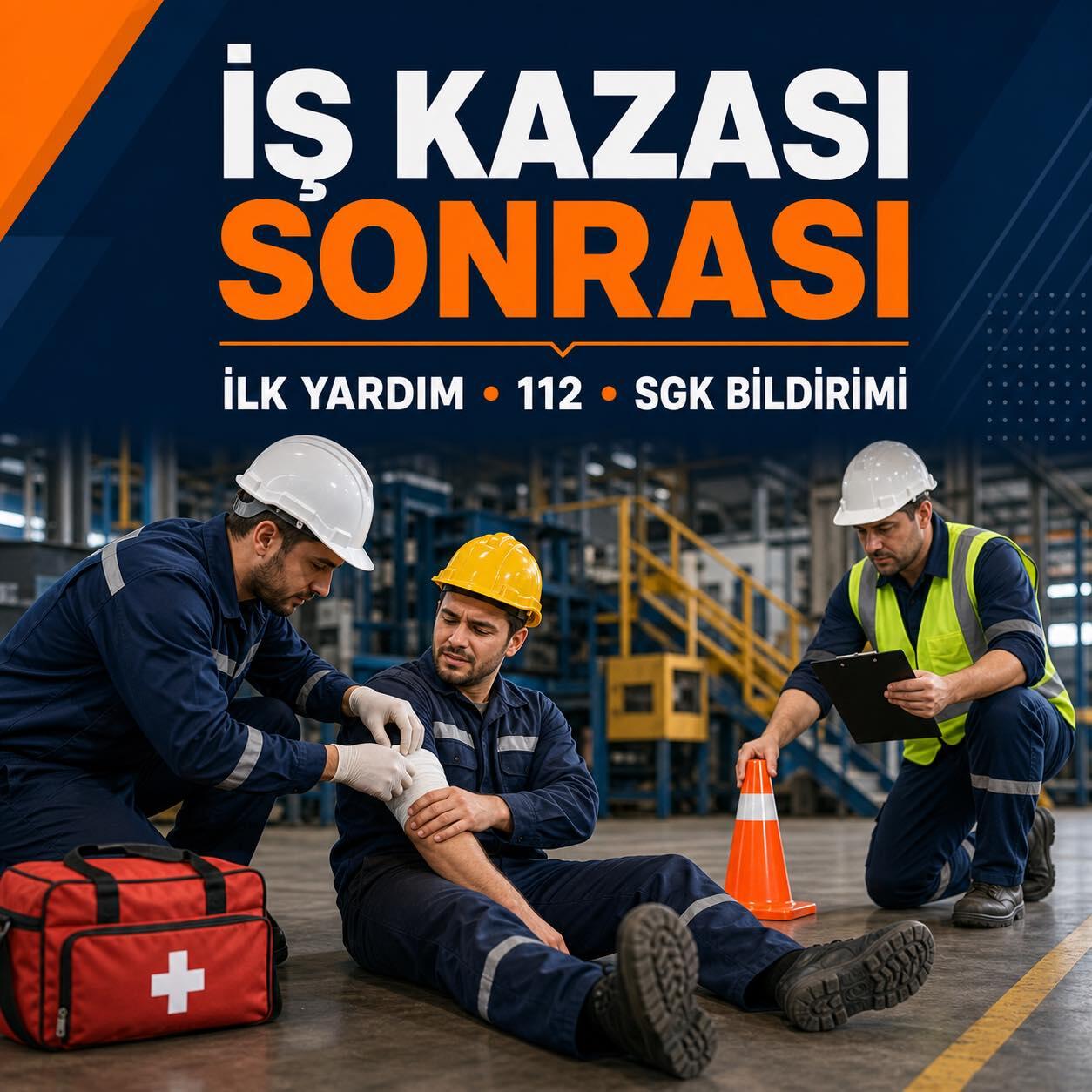 İş Kazası Sonrası Yapılması Gerekenler: İşveren Yükümlülükleri, SGK Bildirimi ve Tazminat Hakları