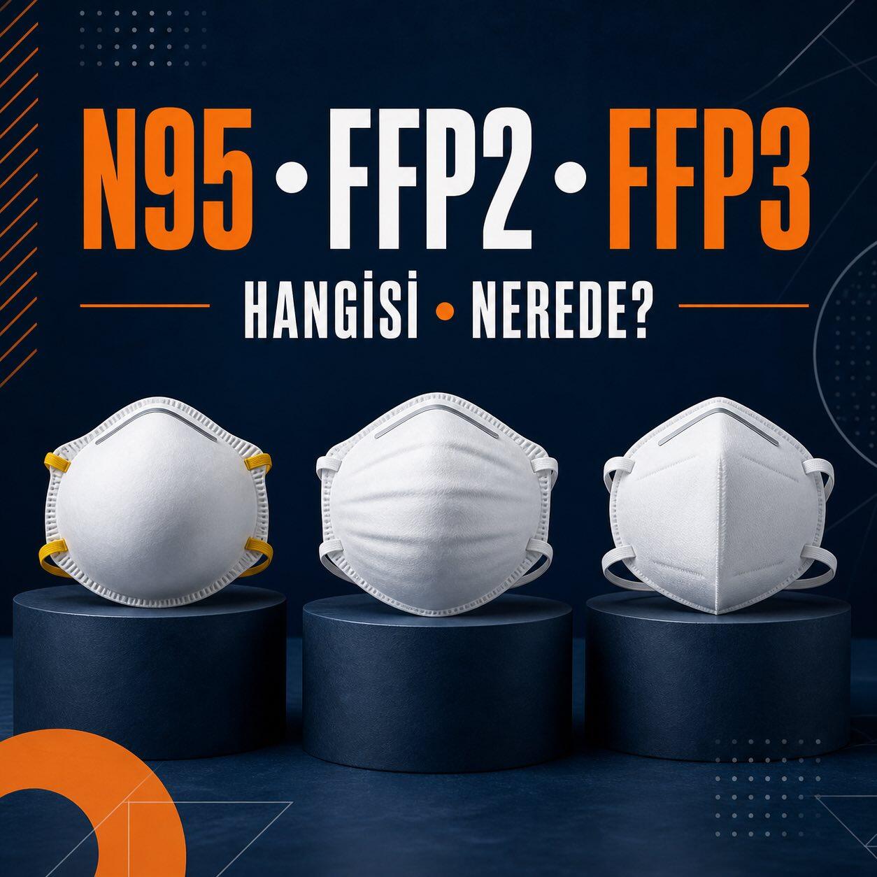 N95, FFP2 ve FFP3 Farkı Nedir? Hangi Maske Nerede Kullanılır?