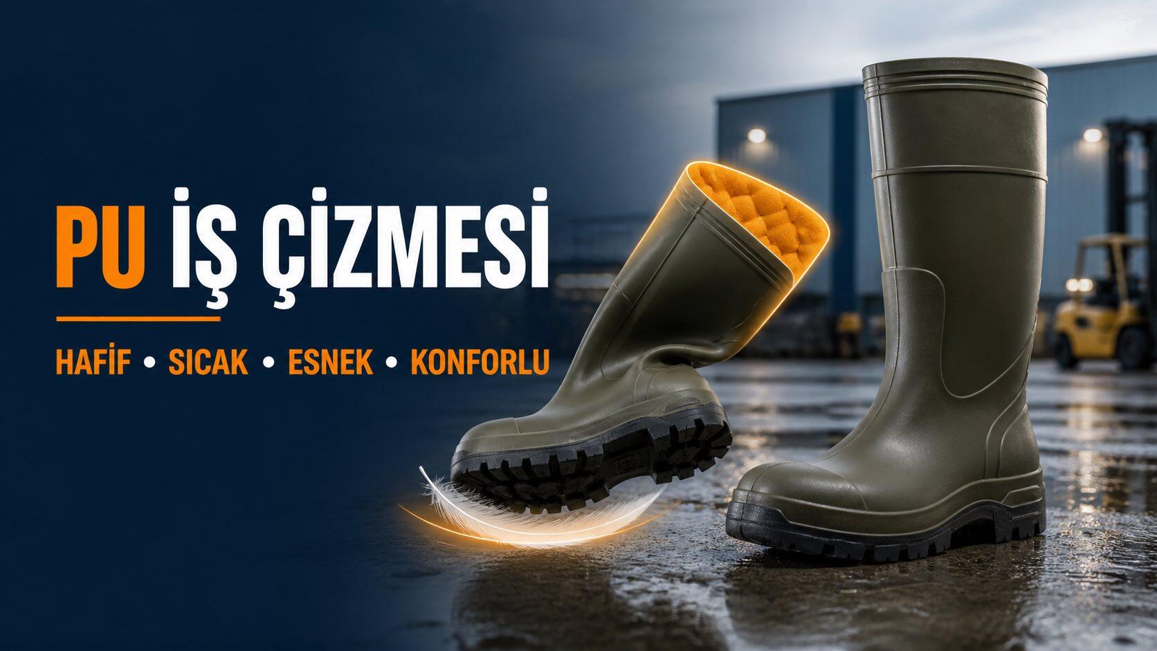 PU İş Çizmesi Nedir? Poliüretan Çizme Avantajları