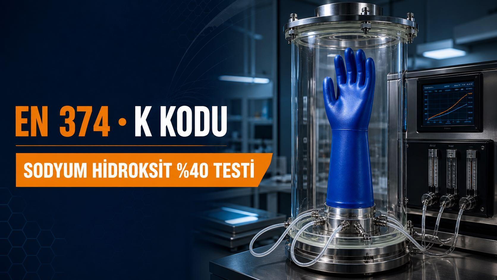 Starline EN 374 K Kimyasal Eldivenler: Kostik Soda ve Sodyum Hidroksit %40 Rehberi