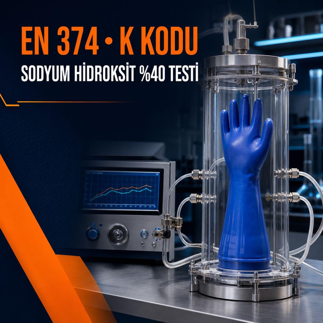 Starline EN 374 K Kimyasal Eldivenler: Kostik Soda ve Sodyum Hidroksit %40 Rehberi