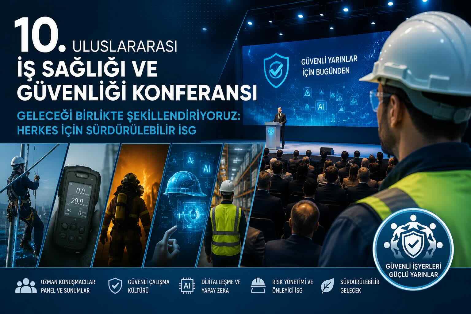 10. Uluslararası İş Sağlığı ve Güvenliği Konferansı: Türkiye’de İSG’de Yeni Dönem Başladı