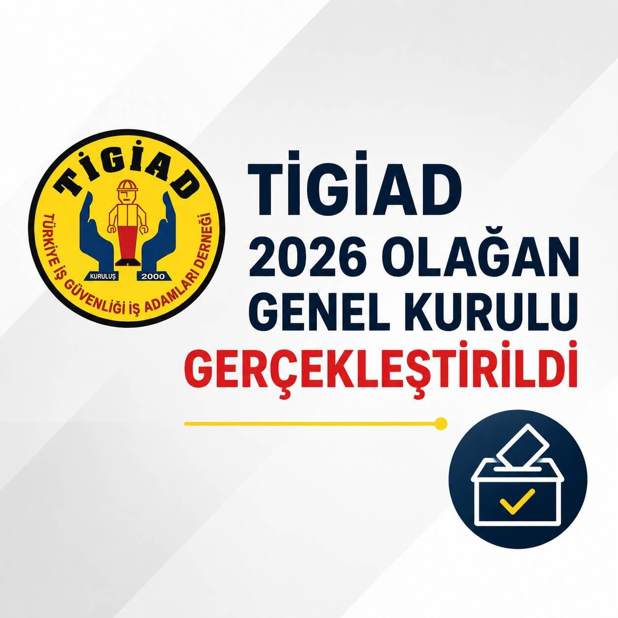 TİGİAD’ın 2026–2028 dönemi yönetim kurulu belli oldu. Genel kurul, TOS+H Expo 2026 fuarı kapsamında ICC İstanbul Kongre Merkezi’nde gerçekleştirildi.