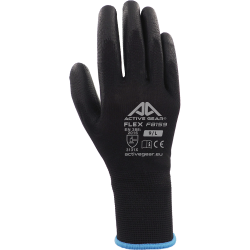 ActiveGear Active Flex F8160 Siyah Poliuretan İş Eldiveni - 1