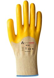 Activehand NT-871 Aşınma Dirençli Yağ Tutmaz Nitril Eldiven - Activehand İş Eldivenleri