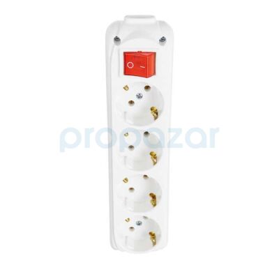 Almera 4'lü Anahtarlı Topraklı Klemensli - 2