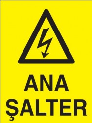 Ana Şalter Levhası - Tabelası - Propazar