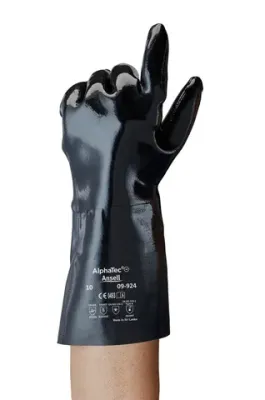 Ansell 09-924 AlphaTec Neopren Kimyasal İş Eldiveni - 1