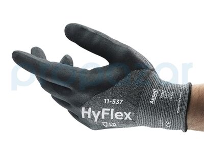 Ansell 11-537 Hyflex Kesilmeye Dirençli Eldiven - 2