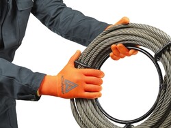Ansell ActivArmr 97-013 Yüksek Görünürlüklü Kesilme ve Aşınma Dirençli İş Eldiveni - 3