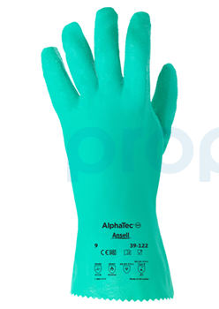 Ansell AlphaTec 39-122 Isı Dirençli Antistatik Kimyasal Eldiven - 4