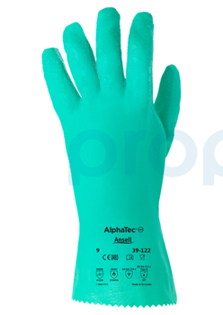 Ansell AlphaTec 39-122 Isı Dirençli Antistatik Kimyasal Eldiven - 1