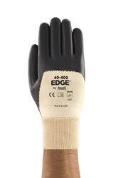 Ansell Edge 40-400 Mekanik Korumalı Yağ Tutmaz Nitril İş Eldiveni - 1