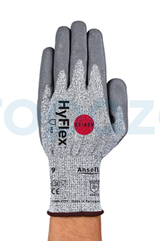 Ansell Hyflex 11-425 Mekanik V Kesiklere Karşı Koruma İş Eldiveni 