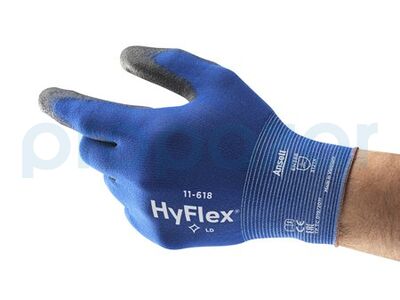 Ansell Hyflex 11-618 Dokunma Hassasiyetli Mekanik Koruma Eldiveni - 2