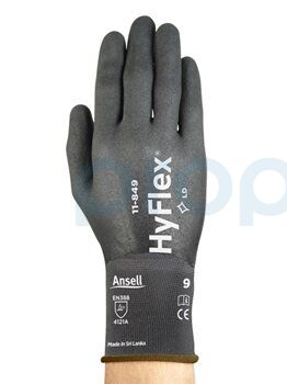 Ansell HyFlex 11-849 Köpük Nitril Eldiven - 2