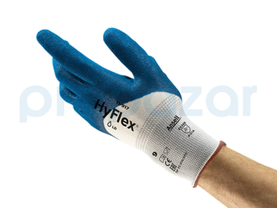 Ansell Hyflex 11-917 Aşınma Dirençli Yağ Tutmaz İş Eldiveni - 5