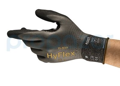 Ansell HyFlex® 11-939 Yırtılma ve Yağ Dirençli Eldiven